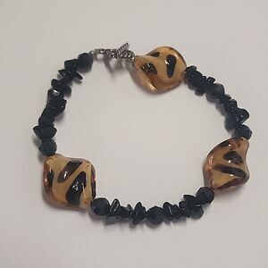 Glass Beaded Bracelet